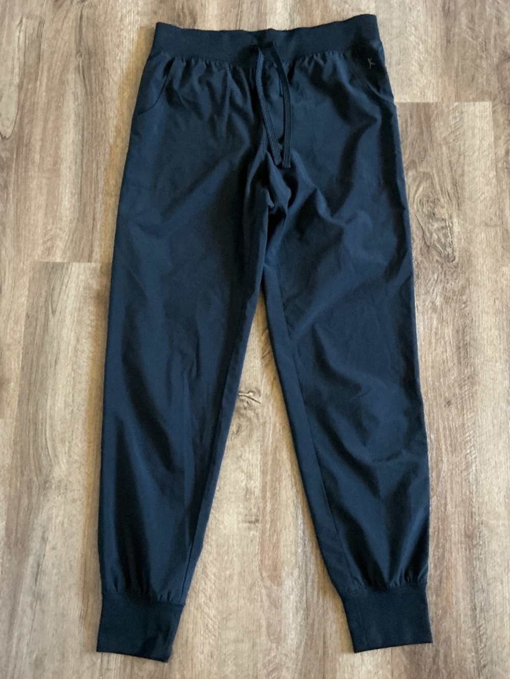 DANSKIN NOW Pants Size XS 0-2 Black Pull On Jogger Pockets Workout Gym Lounge